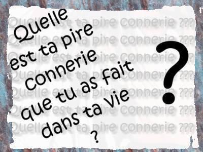 grosse erreure